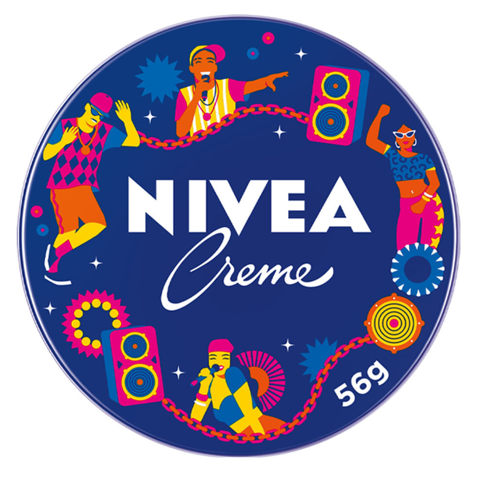 Creme Hidratante Lata Nivea Ritmos Brasileiros 56g