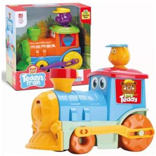Brinquedo Trenzinho Do Teddy's Train Infantil Didático - Samba Toys - em Oferta na Shopee