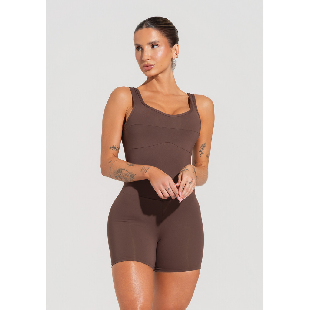 MACAQUINHO FITNESS FEMININO COM ALÇAS LARGAS SOUL DLK em Oferta na Shopee