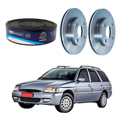 Disco Freio Dianteiro Escort Sw 1.8 1997 A 2004