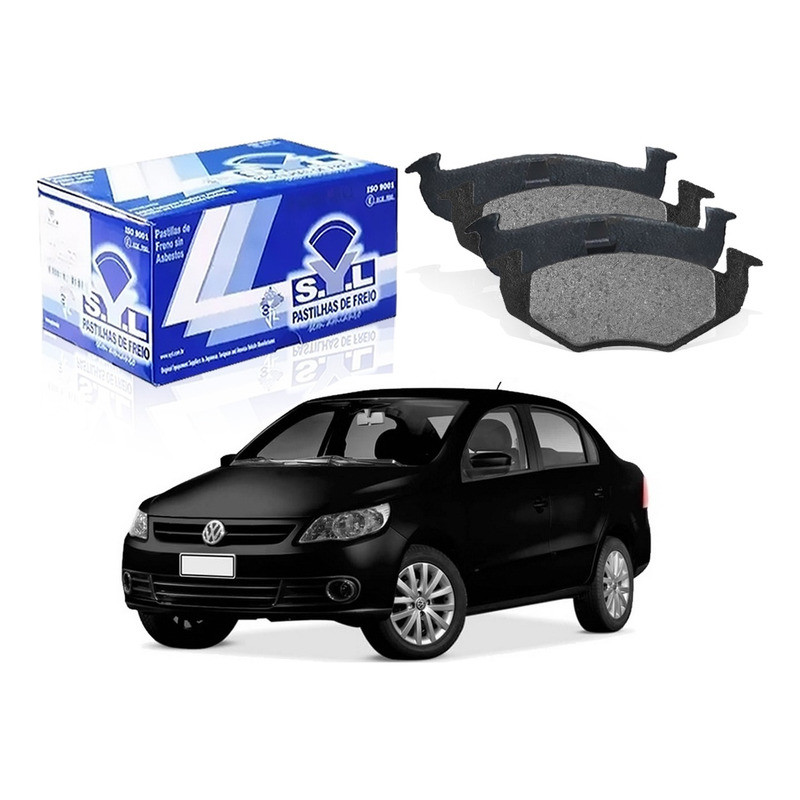 Pastilha Freio Dianteira, Voyage 1.0 1.6 2009 A 2012