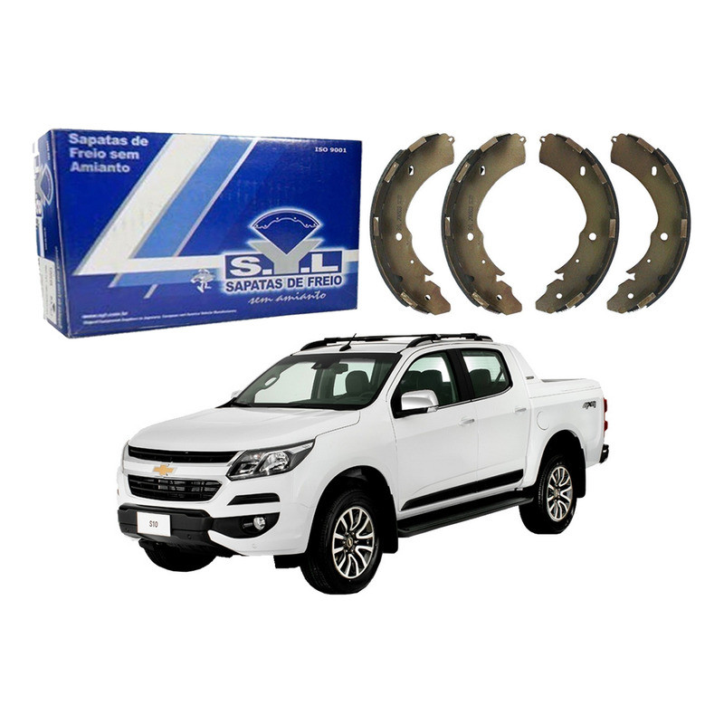 Sapata De Freio Syl S10 2.8 2017 A 2020 em Oferta na Shopee