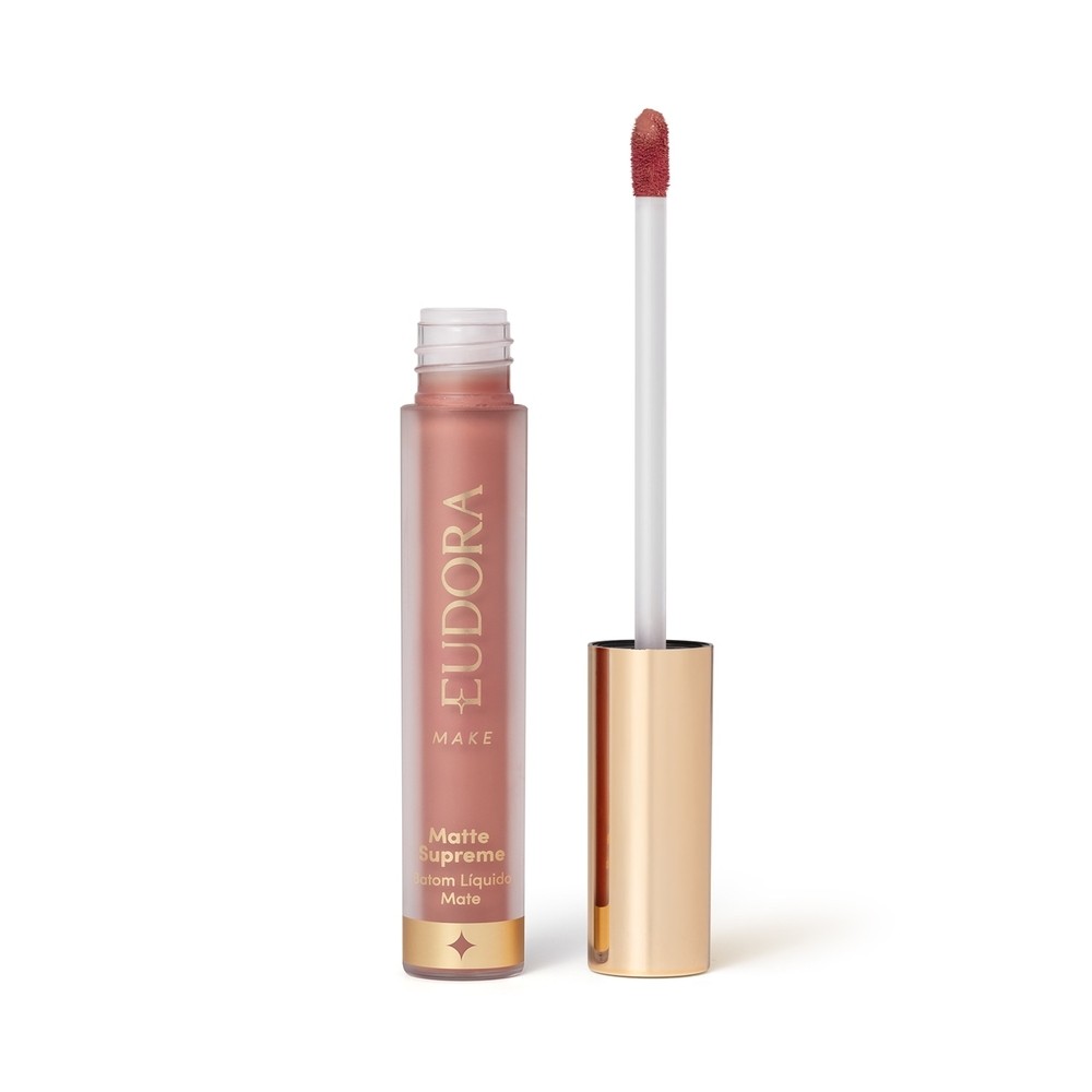 Eudora Batom Líquido Matte Supreme Nude Conforto 4,0ml