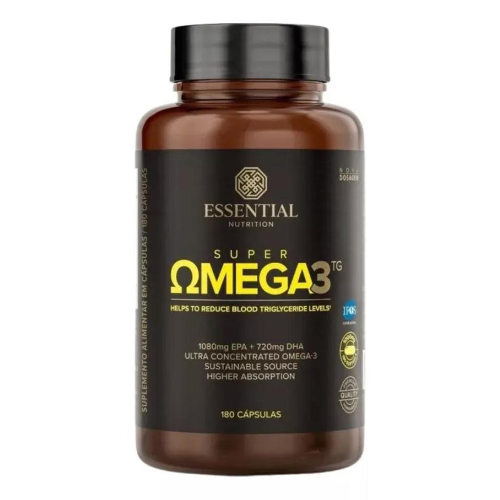 Super Ômega 3 TG 180 cápsulas Essential Nutrition