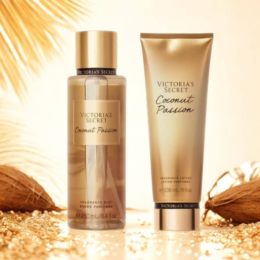 Kit Body Splash + Loção Hidratante Coconut Passion Creme de HIdratação Perfume Corporal Inspiração em Oferta na Shopee