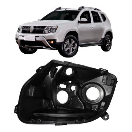 Carcaça Farol Duster 2010 2011 2012 2013 2014 2015 Reparo