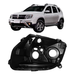 Carcaça Farol Duster 2010 2011 2012 2013 2014 2015 Reparo
