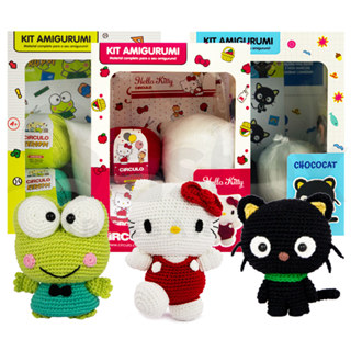 Kit Amigurumi Coleção Hello Kitty And Friends Kids Círculo em Oferta na Shopee