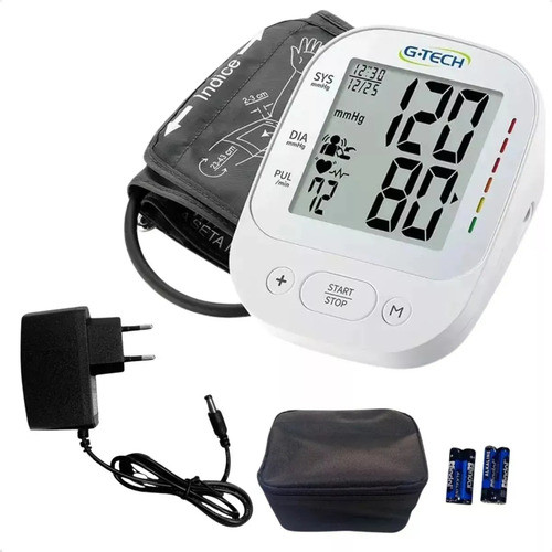 Medidor De Pressão Arterial Digital De Braço Portátil G-tech Medidor La800