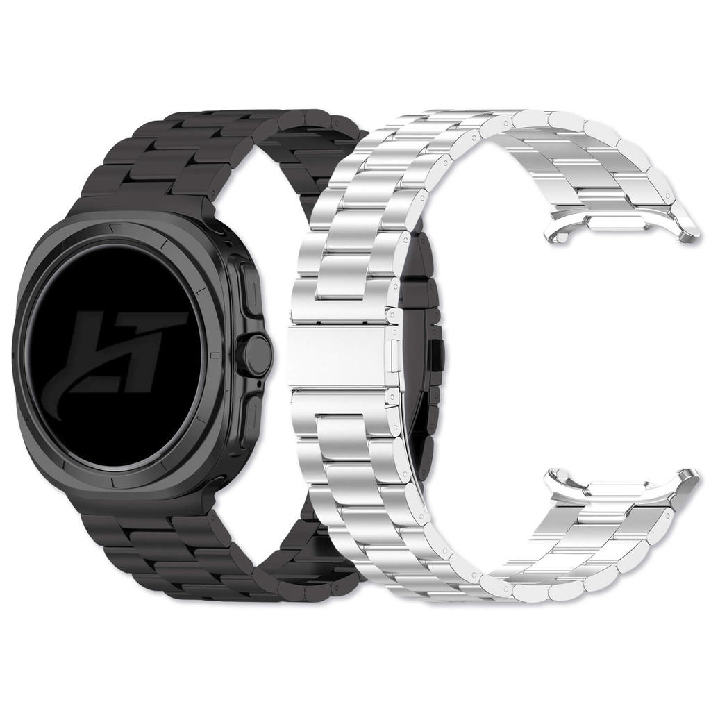 Pulseira Metal 3 Elos LTimports compativel com Samsung Galaxy Watch Ultra 47mm S