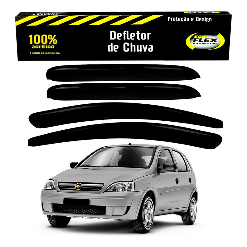 Jogo Calha Defletor Chuva Corsa 1.0 4 Portas 2002 A 2012