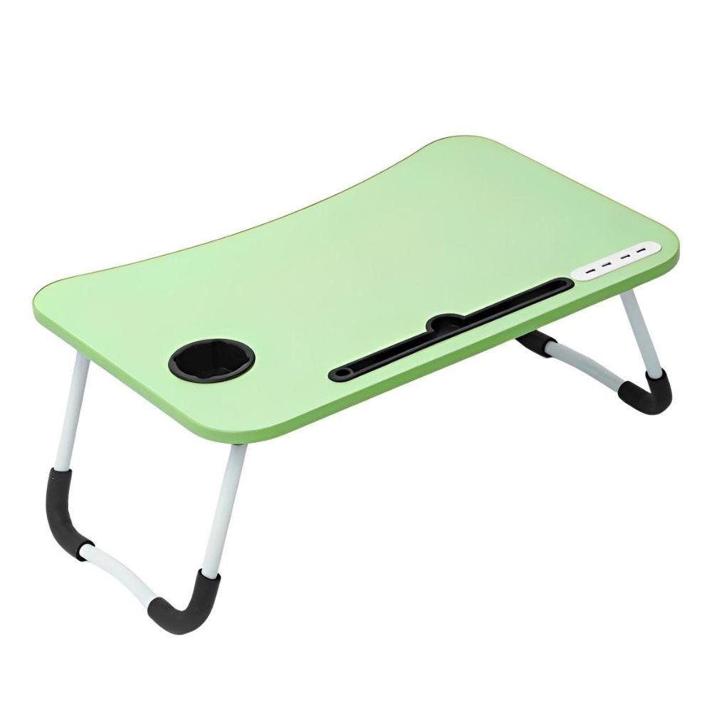 Mesa Notebook Completa Ventilador Luminaria Usb Suporte Cafe Da Manha Home Office Dobravel Cama Sofa Praia Monitor
