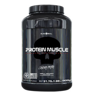 Protein Muscle - 900g (Blend Proteínas) - Black Skull em Oferta na Shopee