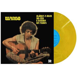 Vinil Wando - Glória A Deus No Céu E Samba Na Terra (LP Amarelo) em Oferta na Shopee