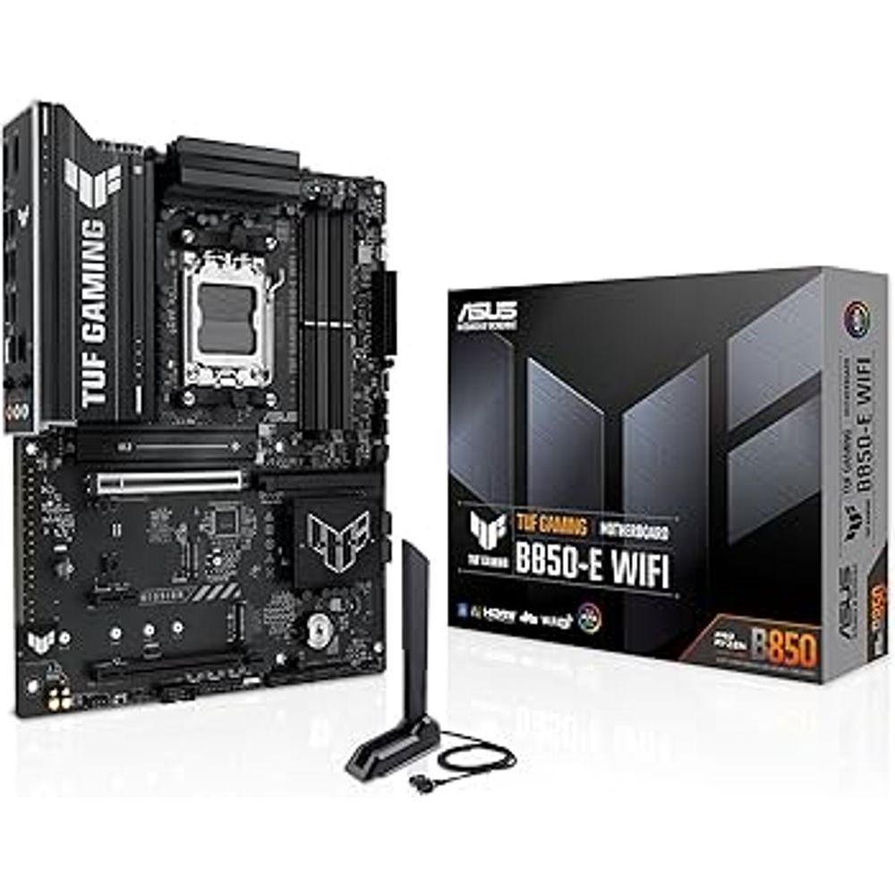 Placa Mãe Asus TUF Gaming B850M-E Wifi - Ryzen AM5 DDR5 - Matx - M.2 Nvme 90MB1LS0-M0EAY0 em Oferta na Shopee