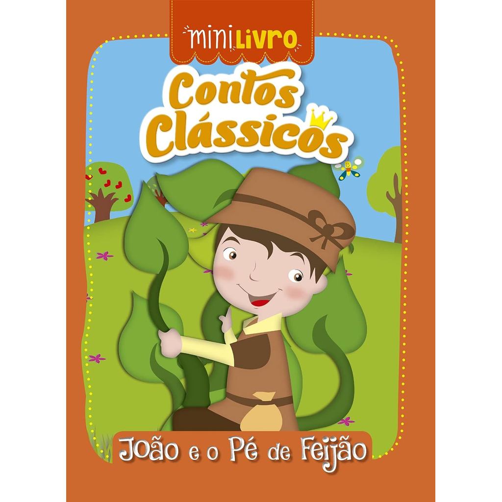 Minilivro Contos clássicos - João e o pé de feijão em Oferta na Shopee