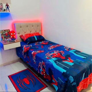 Kit Jogo de Cama Toque de Algodão Solteiro Infantil C/Fronhas 1,60X2,50M 2PÇS em Oferta na Shopee