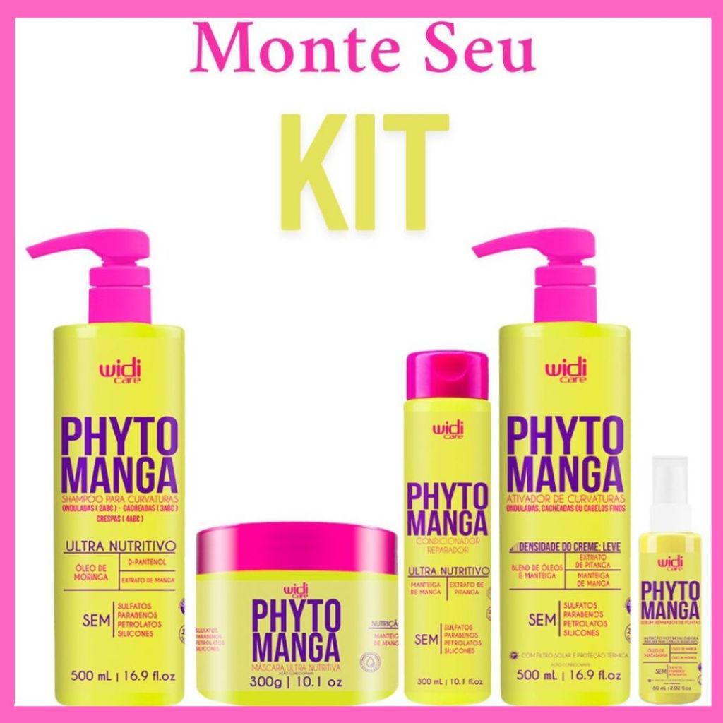 Phytomanga Widi Care: Monte Seu Kit Perfeito de Nutrição!