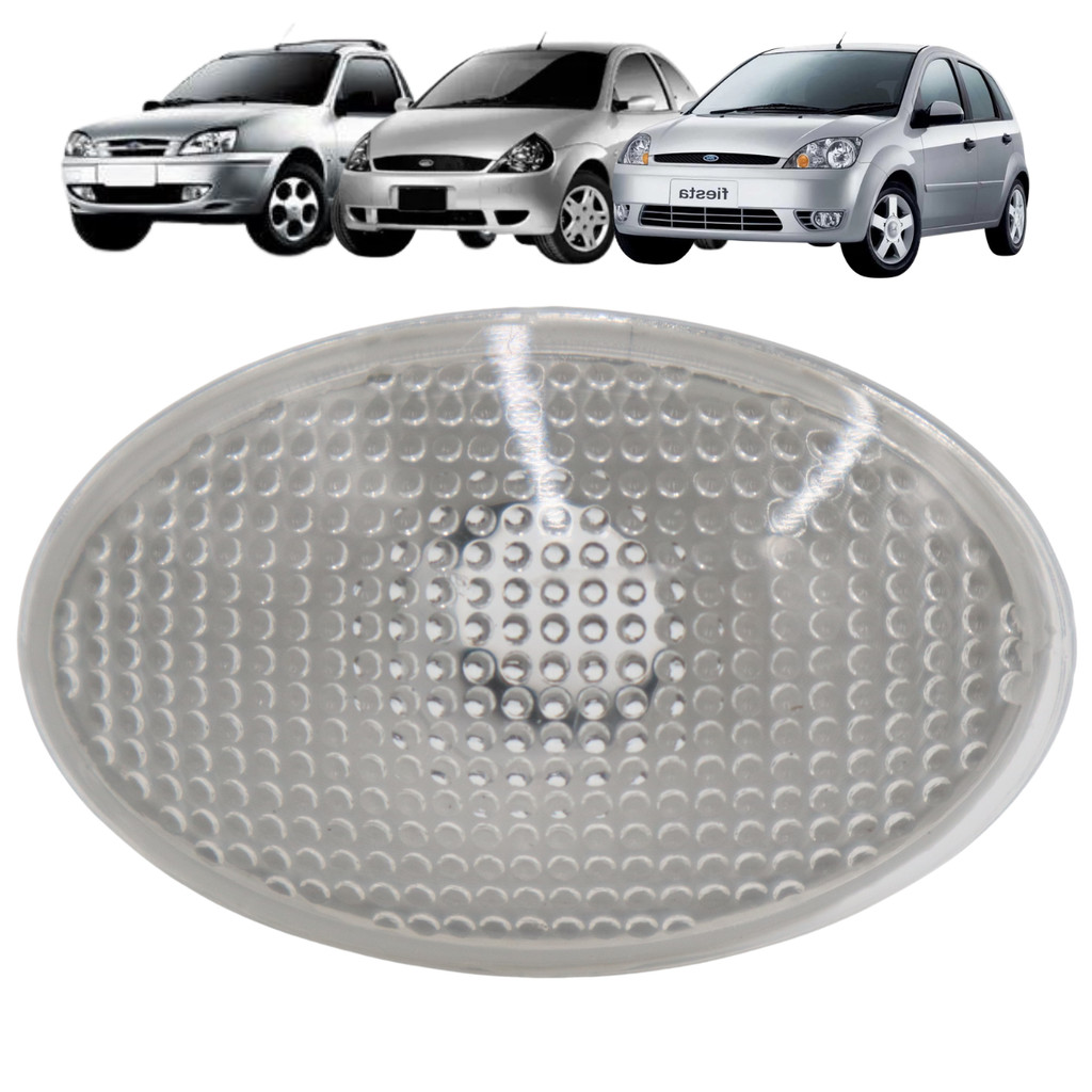 Lanterna De Pisca Seta Lateral Courier 1996 Até 2010 Ford Ka 1997 Até 2006 Fiesta Cristal