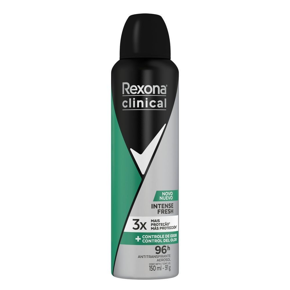 Desodorante Rexona Clinical Intense Fresh 150ml em Oferta na Shopee