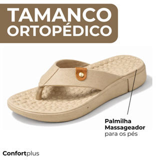 Chinelo Feminino Ultraconforto Tamanco Massageador Plataforma Sola Anatômica leve em Oferta na Shopee