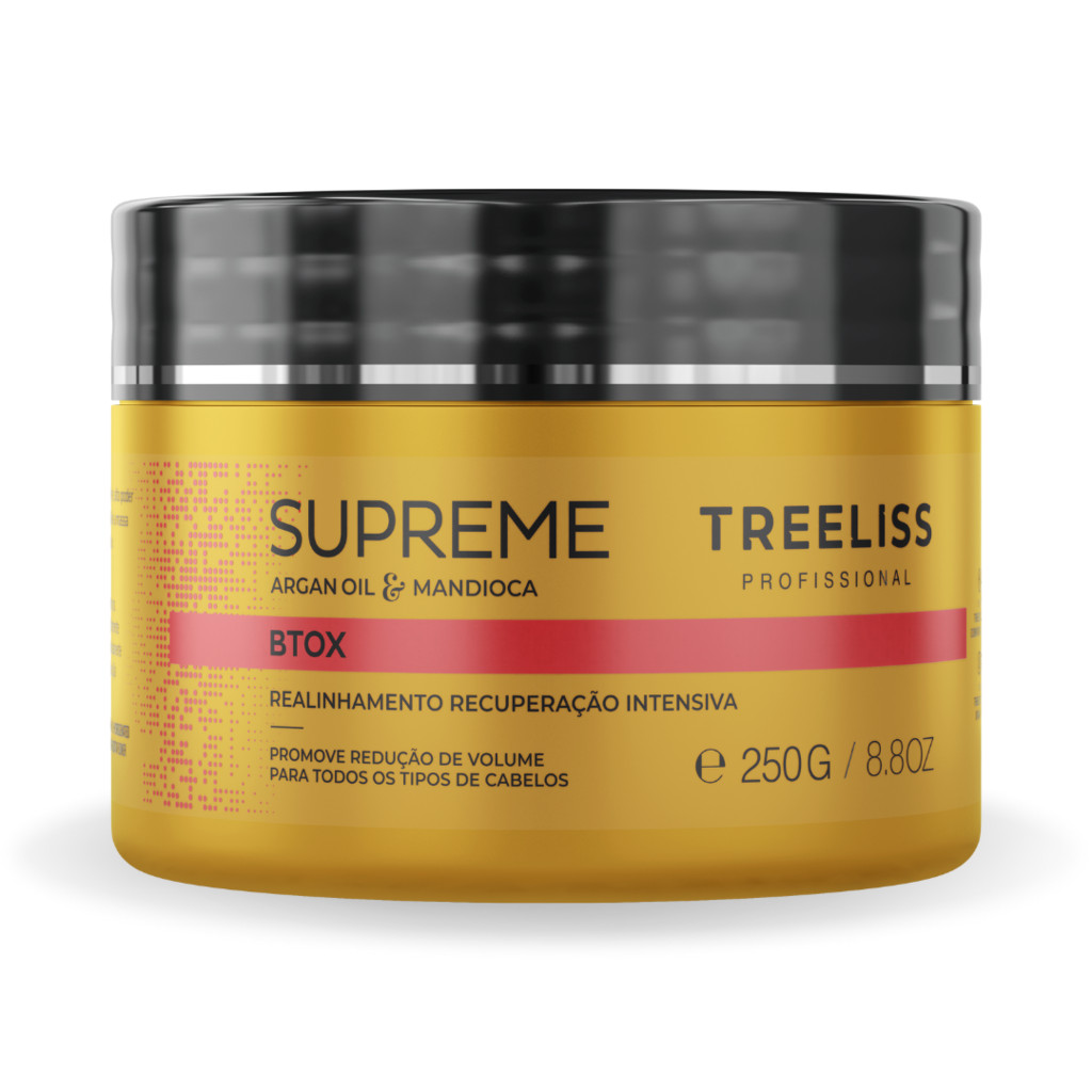 Alisamento Tratamento Btox Supreme Treeliss Profissional - 250g em Oferta na Shopee