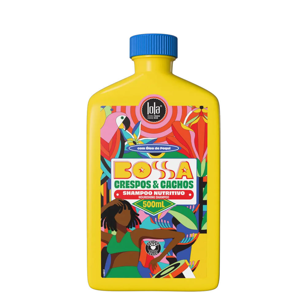 Shampoo Nutritivo Lola Bossa Crespos & Cachos 500ml em Oferta na Shopee