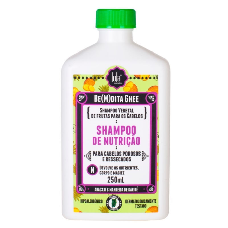 Shampoo Lola Be(m)dita Ghee Abacaxi e Manteiga de Bacuri 250ml em Oferta na Shopee