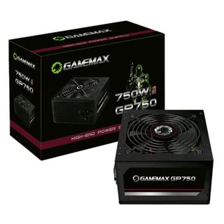 Fonte ATX Gamemax 750W GP750 com Cabo PFC Ativo 80 Plus Bronze Preto