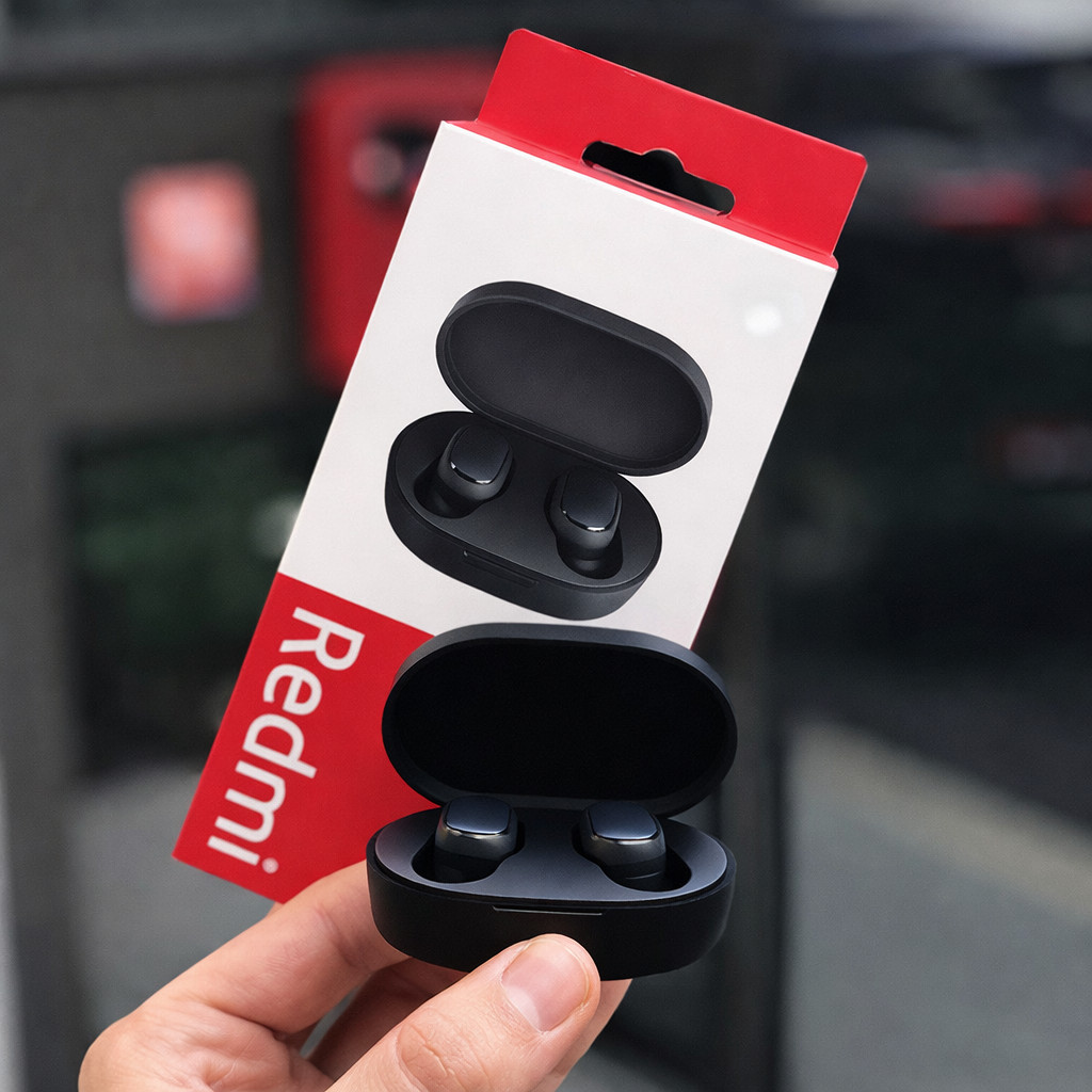 Fone Bluetooth Sem Fio Wireless Airdots 2 Pro Redmi TWS com LED – Preto