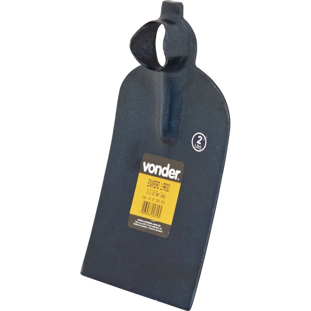 Enxadão Larga 278X140mm Sem Cabo Olhal 38mm Redondo Vonder em Oferta na Shopee