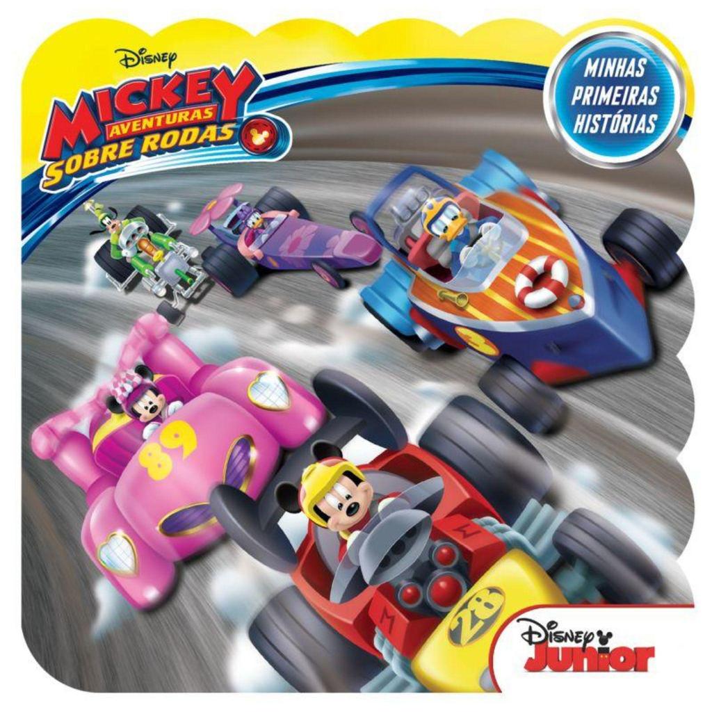 Minhas Primeiras Histórias Disney - Mickey Aventuras Sobre Rodas em Oferta na Shopee
