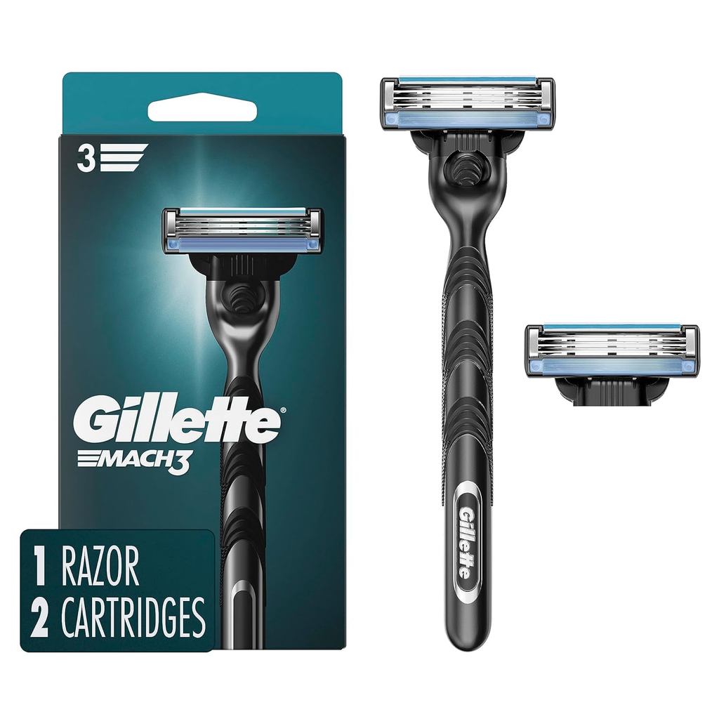 [Entrega 24 horas]Navalha Gillette Mach3 Para Homens, Frete Grátis