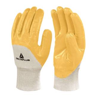 Luva de algodão revestimento nitrílico tamanho G Delta Plus em Oferta na Shopee