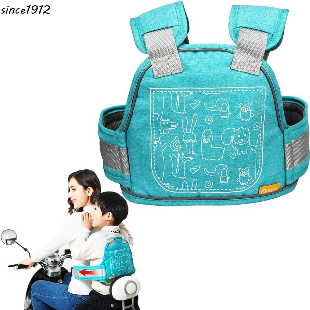 Desde Cinto De Segurança Infantil Para Motocicleta , Alça Reflexiva Ajustável Crianças , Fivela 4 Em 1