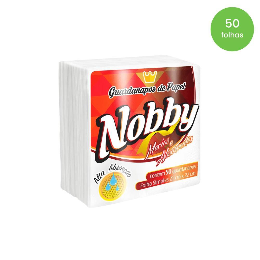 Guardanapo Nobby Folha Simples 21x22cm Kit 6 Pacotes