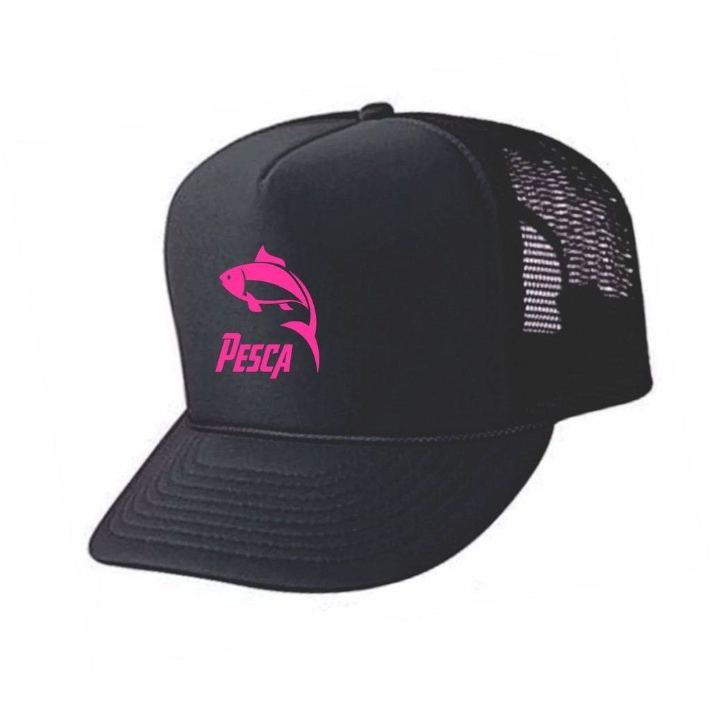 Boné Snapback Trucker Aba Curva Pesca  Promoção Qualidade Elexelente Envio Rapido