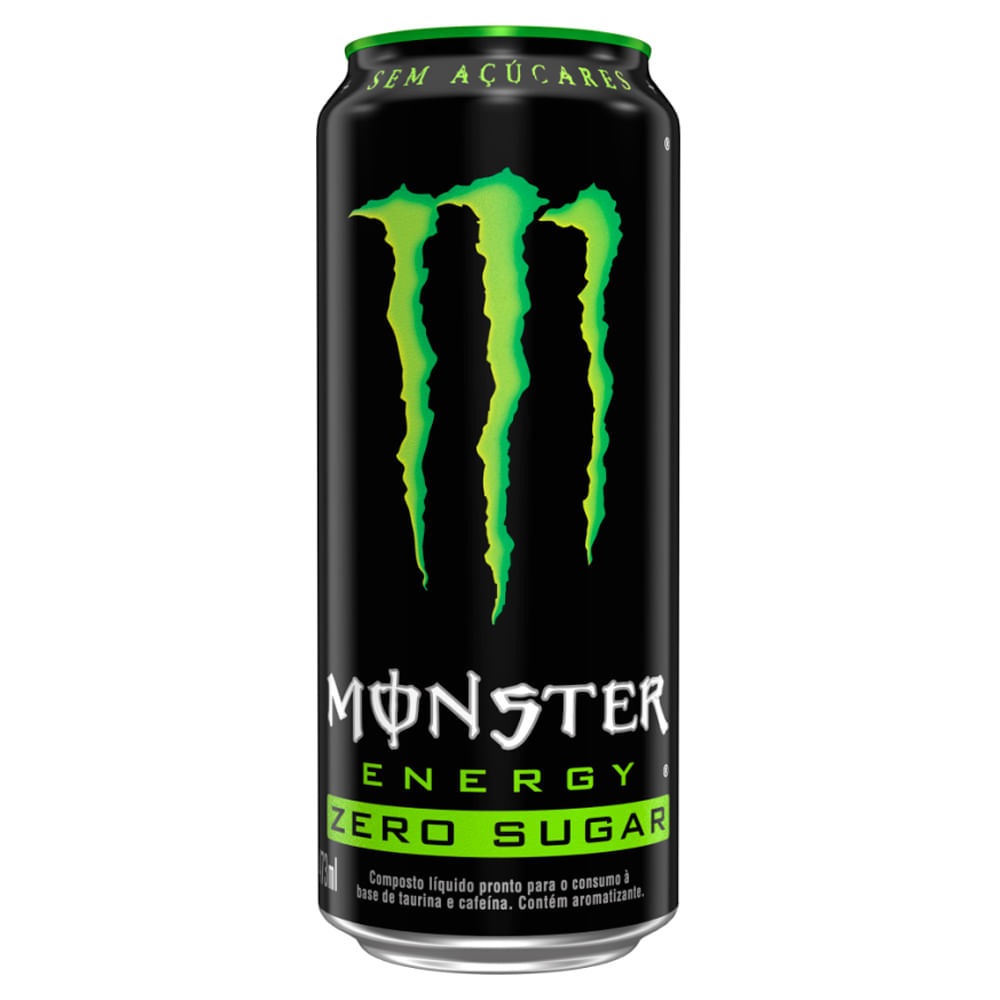 Energético Monster Energy Zero Açúcar 473ml em Oferta na Shopee