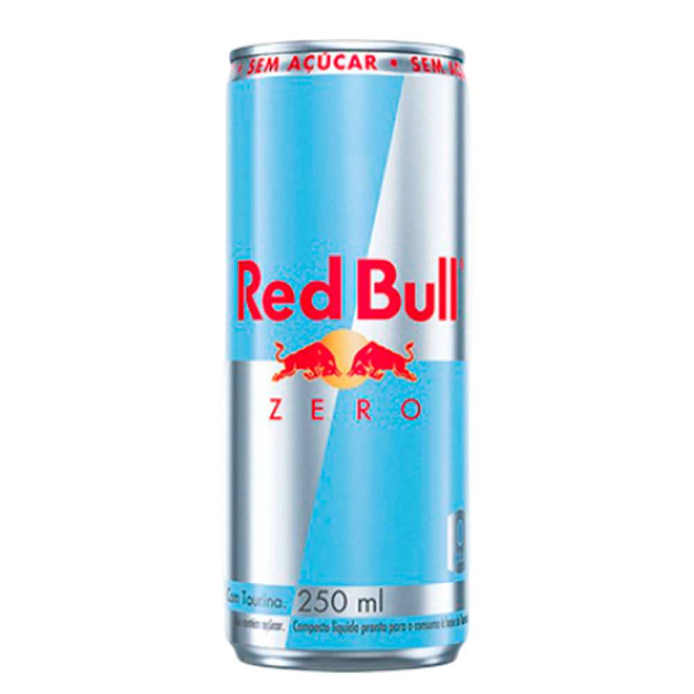 Energético Red Bull Zero Sem Açucar 250ml em Oferta na Shopee