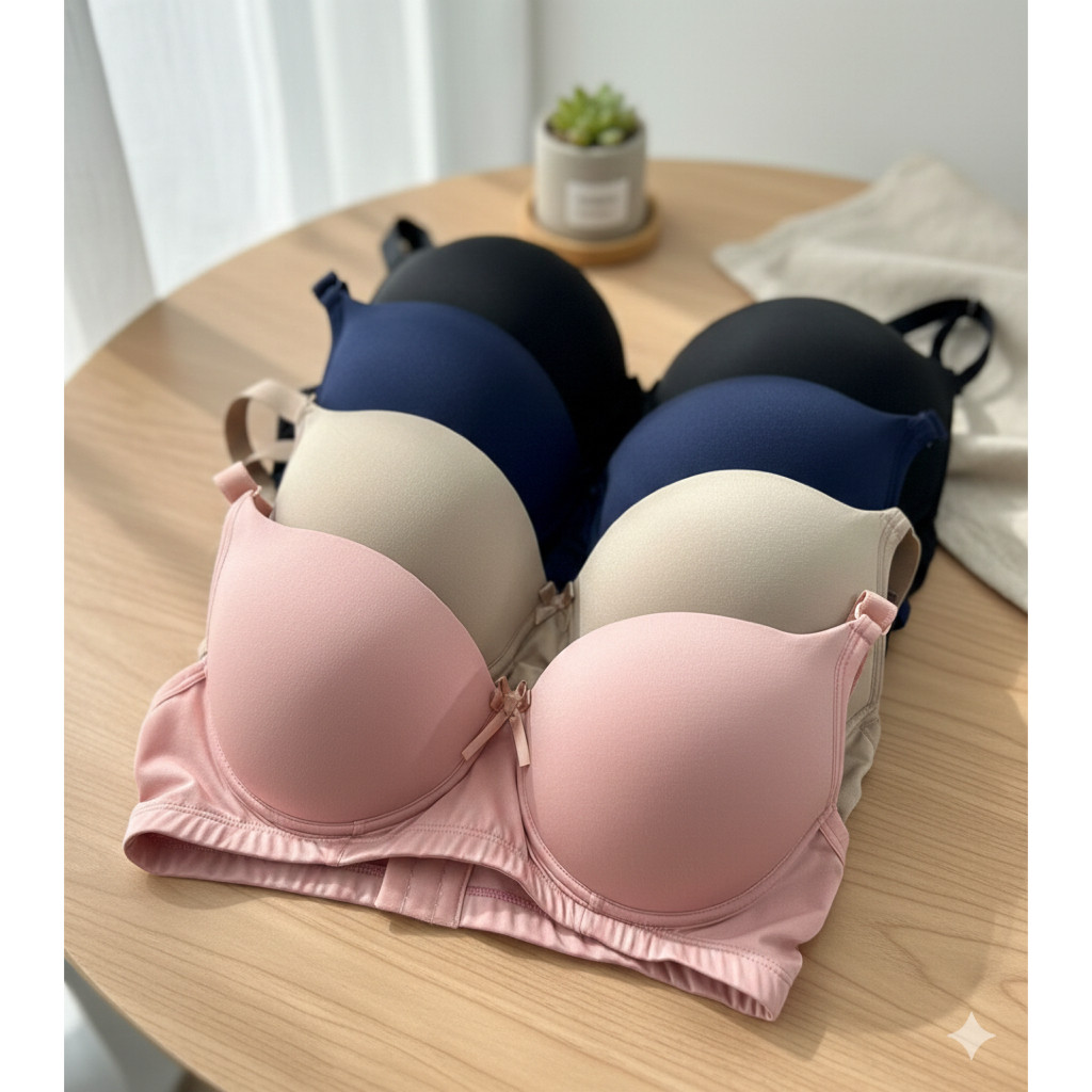 Kit 2 Sutias Conforto Reforçados Plus Size Com Alças Largas e Bojo Grande Basico Conforto Dia a Dia Lingerie