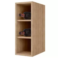 Nicho Aéreo Adega Vertical 20cm Riad Castanho - Lumil