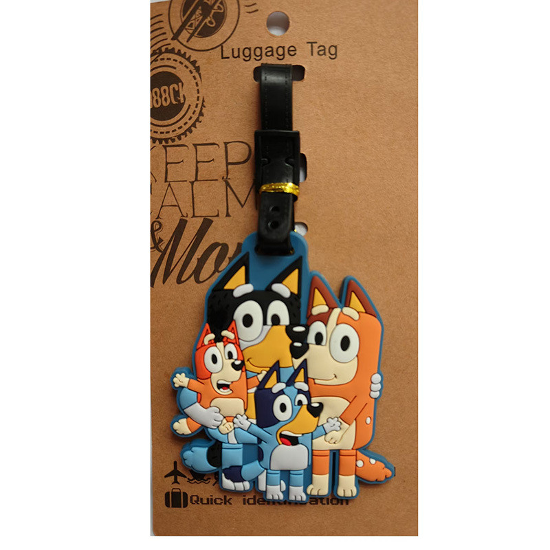 Etiqueta de bagagem fofa indispensável para viagem Etiqueta de bagagem Plui OWNG