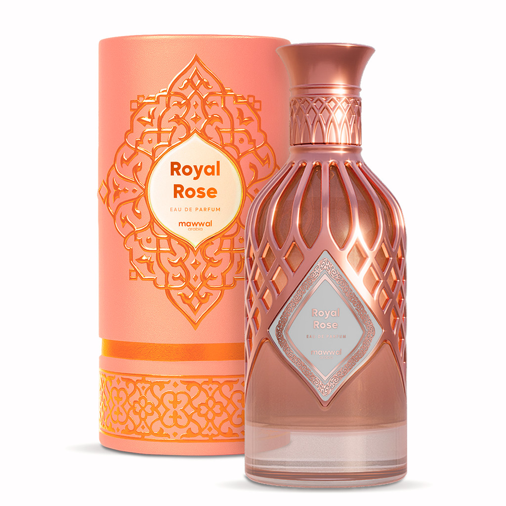 Perfume Árabe Mawwal Royal Rose Unissex 100ml Eau de Parfum