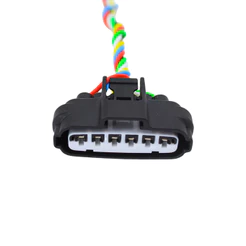 Plug Chicote do Corpo de Borboleta TBI Civic Fit March Tiida Versa