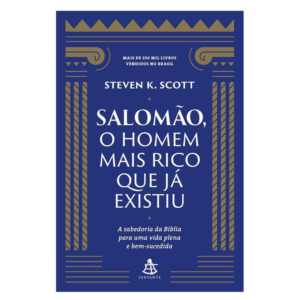 Livro Salomão O Homem Mais Rico Que Já Existiu Editora Sextante Steven K.Scott em Oferta na Shopee
