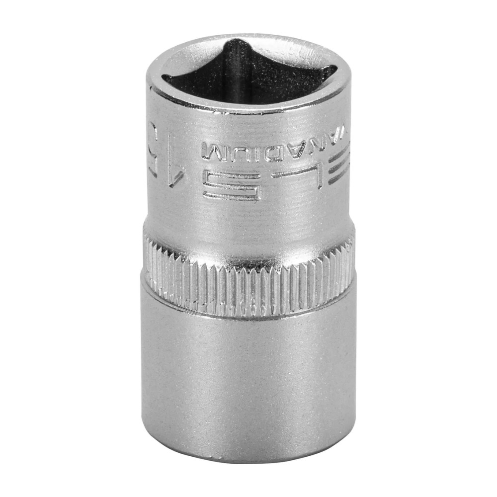 Soquete Sextavado 1/2 Pol Cromo Vanádio 15 mm 1 Peça STELS em Oferta na Shopee