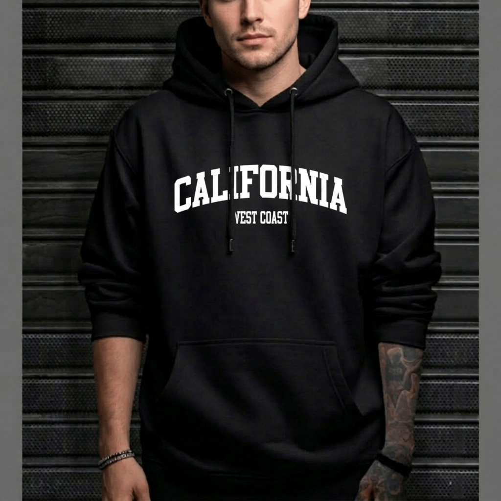 Blusa Moletom Grosso California New York NY Estampado Streetwear Estiloso Reforçado envio rapido.