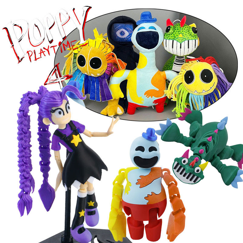 Protótipo Poppy Playtime 5 Lírio lovebraids 3D Impresso Brinquedos Doey Brinquedo De Pelúcia Boneca PIANOSAURUS em Oferta na Shopee