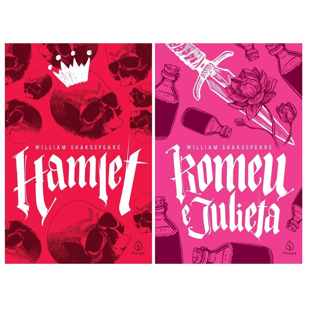 Kit 2 Livros - Hamlet e Romeu e Julieta - William Shakespeare em Oferta na Shopee