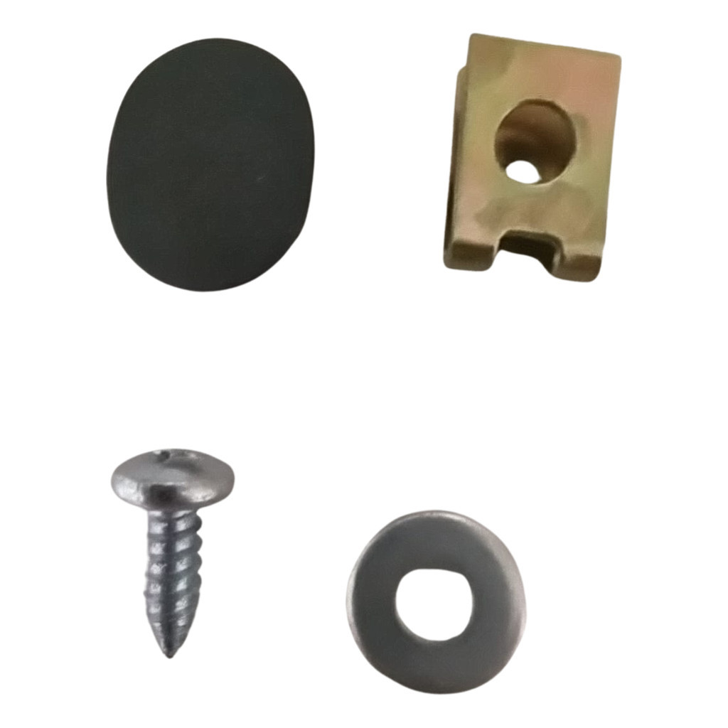 Kit De Fixação Do Porta Copos Console Celta E Prisma Preto